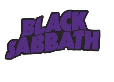Patch Black Sabbath - Logo Cut Out SPR3220