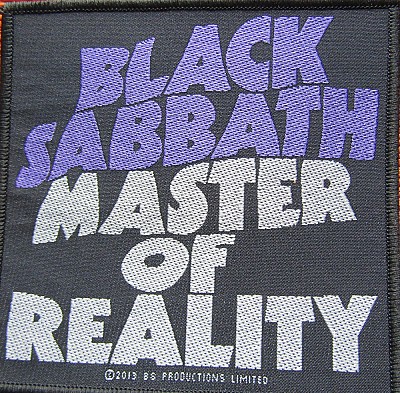 Patch Black Sabbath - Master Of Reality