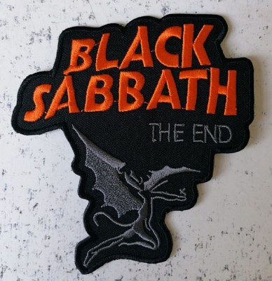 Patch BLACK SABBATH The End (patch de lipit) (EP1942)