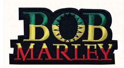 Patch BOB MARLEY Flag (patch decupat) (JBG)
