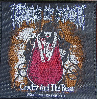 Patch Cradle of Filth - Cruelty and the Beast
