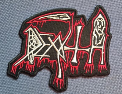 Patch DEATH Logo / Red (patch de lipit) (EP2033)