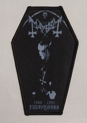 Patch MAYHEM Euronymous (patch de lipit) (EP1114)