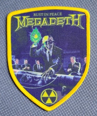 Patch MEGADETH Rust in Peace Shield (patch de lipit) (EP1821)