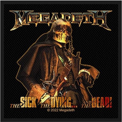 Patch MEGADETH - THE SICK, THE DYING AND THE DEAD SP3249