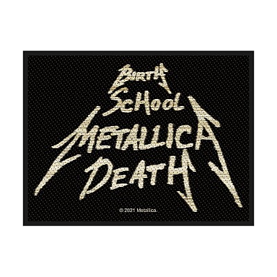 Patch Metallica - Birth, School, Metallica, Death SP3189