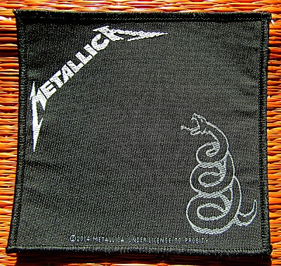 Patch Metallica - Black Album