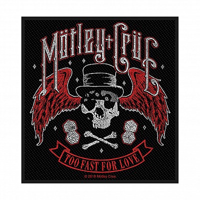 Patch MOTLEY CRUE - Too Fast For Love