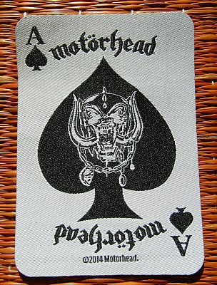 Patch Motorhead - Ace Of Spades Card