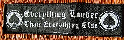 Patch Motorhead - Everything Louder (superstrip)