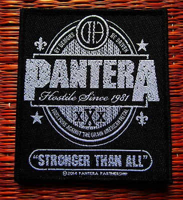 Patch Pantera - Stronger Than All