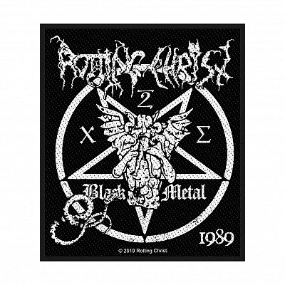 Patch Rotting Christ - Black Metal