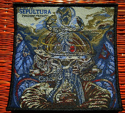 Patch Sepultura - Machine Messiah  (lichidare stoc)