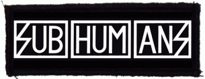 Patch SUBHUMANS Logo (HBG)