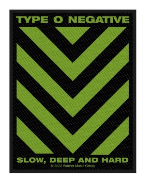 Patch TYPE O NEGATIVE - Slow, Deep and Hard SP3198