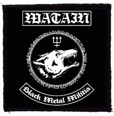 Patch WATAIN Black Metal Militia (HBG)
