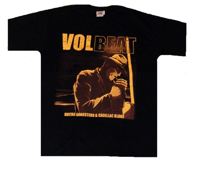 Tricou VOLBEAT Guitar Gangster and Cadillac Blood TR/FR/002