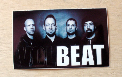Sticker VOLBEAT Band