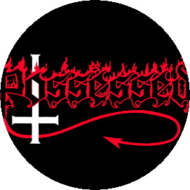 Insigna 2,5 cm POSSESSED Logo (HBG)
