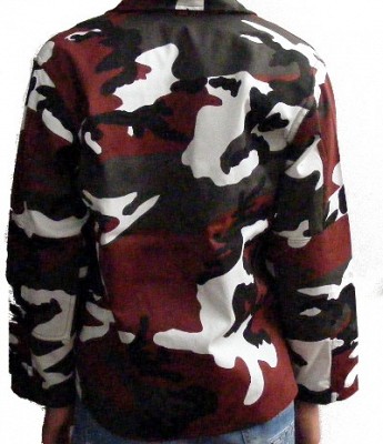 Jacheta pentru copii camuflaj red camo (Lichidare stoc)