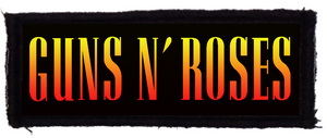 Patch Guns N Roses Logo (HBG)