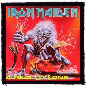 Patch Iron Maiden A Real Live (HBG)