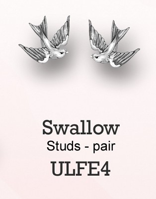 Cercei ULFE4 Swallow studs (pereche)