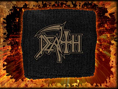 Manseta brodata Death Logo WB193
