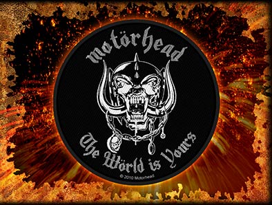 Patch Motorhead - The World Is Yours