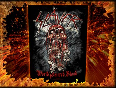 Backpatch Slayer - World Painted Blood BP0862