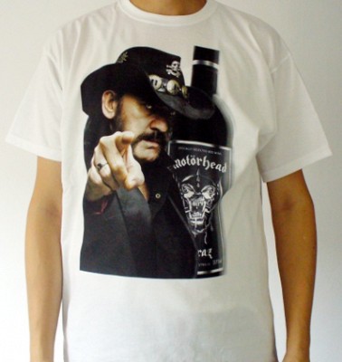 Tricou MOTORHEAD Lemmy (tricou alb) (F324)