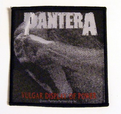 Patch Pantera - Vulgar Display of Power