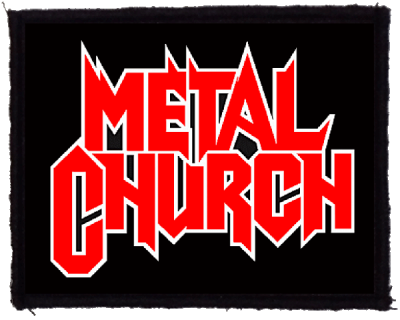 Patch Metal Church Logo (HBG)