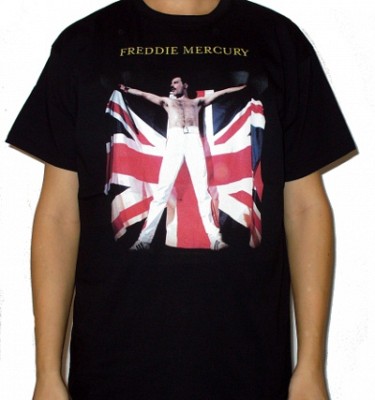 Tricou FREDDIE MERCURY UK Flag (FBT224)