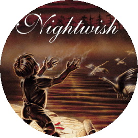 Insigna 2,5 cm NIGHTWISH Wishmaster   (HBG)