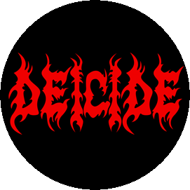 Insigna 2,5 cm DEICIDE Logo  (HBG)