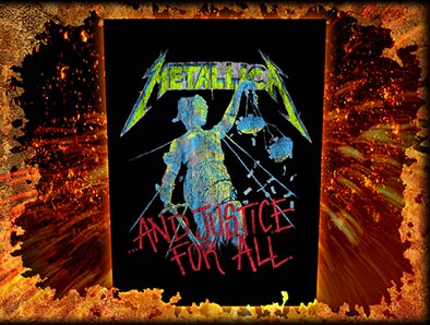 Backpatch Metallica - And Justice For All