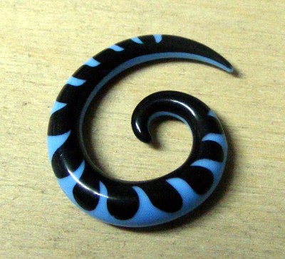 Taper spiral albastru/negru (FTC)(08331)