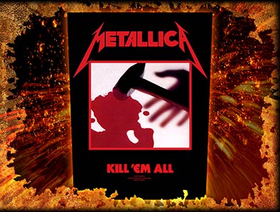Backpatch Metallica - Kill Em All BP0943
