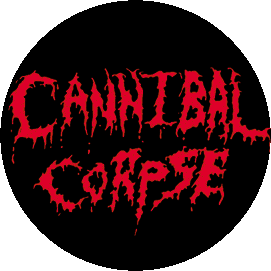 Insigna 2,5 cm CANNIBAL CORPSE Logo (HBG)