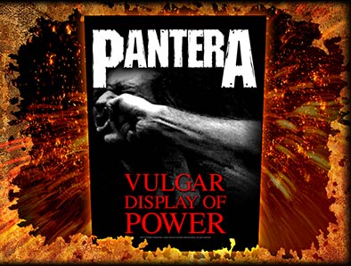 Backpatch Pantera - Vulgar Display Of Power BP0895