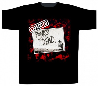 Tricou THE EXPLOITED - Punks Not Dead