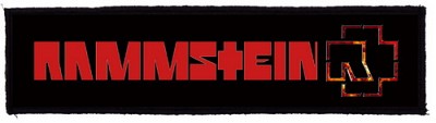 Patch RAMMSTEIN Logo (superstrip) (HBG)