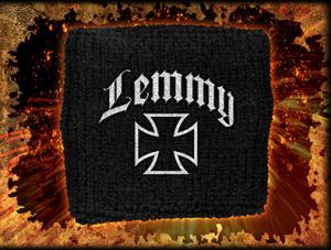 Manseta brodata Lemmy Iron Cross WB177