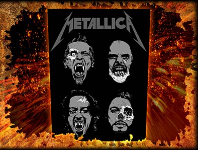 Backpatch Metallica - Undead