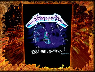 Backpatch Metallica - Ride The Lightning BP0944