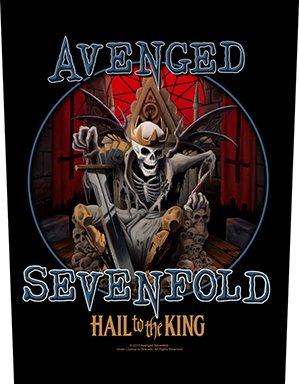 Backpatch Avenged Sevenfold - Hail toThe King BP1000