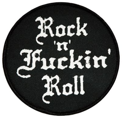 Patch Rock N Fuckin Roll