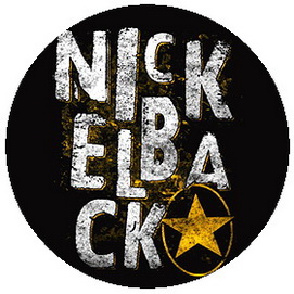 Insigna 2,5 cm NICKELBACK Star   (HBG)