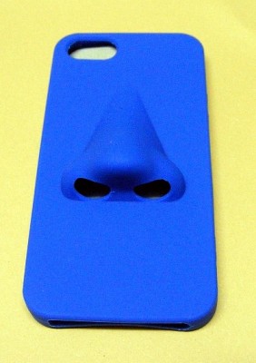 Husa albastra de silicon pentru iPhone 5 (CJL)